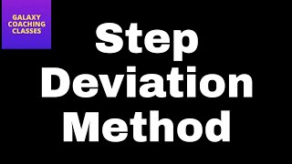 Step deviation method ll finding mean ll cbse maths class 10 chapter 14 statistics [upl. by Alemahs]