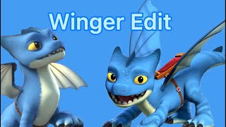 Winger Dragons Rescue Riders Edit [upl. by Edmondo869]