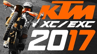 2017 KTM XCEXC MODEL RANGE REVIEW [upl. by Kcinomod834]