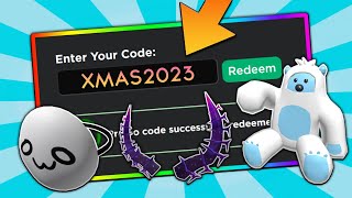 5 NEW CODES DECEMBER 2023 Roblox Promo Codes For ROBLOX FREE Items and FREE Hats UPDATED [upl. by Cinomod]