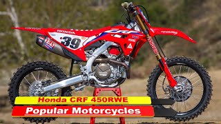 Honda CRF 450RWE Popular 2024 Motorcycles [upl. by Hayimas]