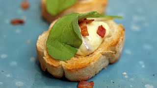 Tostadas con Provolone y Panceta 🥓panceta provolone tutorial vlog fyp shorts Paraguay queso [upl. by Noffihc]