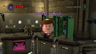 LEGO Harry Potter Years 14  Hogwarts Overworld 100 Guide 10  Great Hall amp Boys Bathroom [upl. by Yawnoc37]