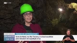 Treino de astronautas nos Açores [upl. by Lucy]