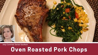 Oven Roasted Pork Chops [upl. by Arst]