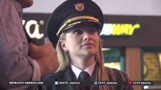 Female pilot becomes youngest captain of Colombian Airline [upl. by Milburt]