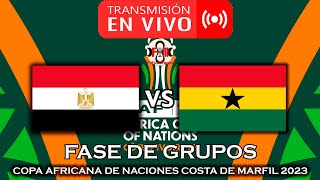 EGIPTO 🇪🇬 VS 🇬🇭 GHANA EN VIVO  COPA AFRICANA DE NACIONES 2023  FÚTBOL MAGNO [upl. by Cerf208]