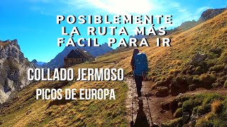 Picos de Europa Collado Jermoso Posiblemente por la ruta con menor desnivel [upl. by Zulema80]