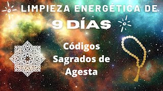 Limpieza energética de 9 días con Códigos Sagrados de Agesta 📿✨ [upl. by Eeleimaj239]