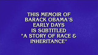 Jeopardy Black History Celebrities and Culture Misses May 2024 [upl. by Elgna]