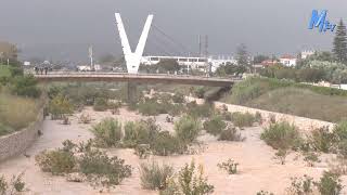 Maestrat Tv  Vinaròs  Baixada daigua al Riu Cervol per la Dana [upl. by Nnylkoorb556]