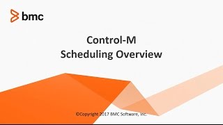 ControlM Scheduling Overview [upl. by Patrich]