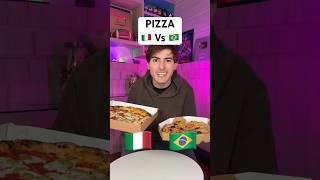 PIZZA ITALIANA Vs BRASILEIRA  Mau Dirane  shorts [upl. by Ody]