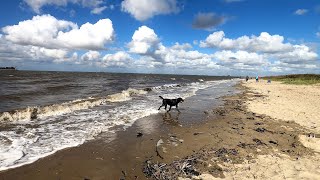 Nordseebad Otterndorf Strandspaziergang und mehr in der ersten Septemberwoche 2020 [upl. by Ennaxor]