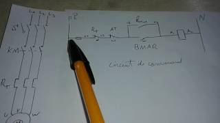 Schéma de démarrage direct dun moteur électrique a triphasé [upl. by Justine]