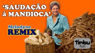 Dilma  Saudação à Mandioca REMIX  By Timbu Fun [upl. by Yci]