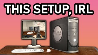 Gaming on the csoffice Computer from CounterStrike Source [upl. by Eveneg]