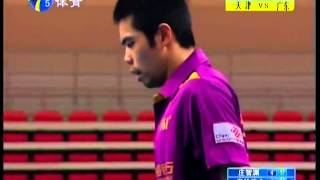 2013 China Super League Chuang ChihYuan  Ovtcharov Dimitrij Full MatchChineseHQ [upl. by Sandler653]