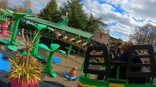 CatOPillar Coaster On Ride POV  Paultons Park [upl. by Nahgiem]