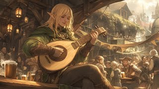 Relaxing Medieval Music  Fantasy Sleep Music BardTavern Ambience Relaxing Music [upl. by Noak]