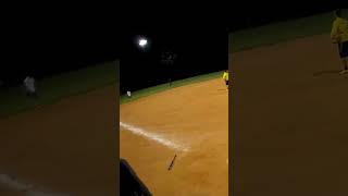 Aaron Rupp  Leadoff Lasers softball sports homerun [upl. by Zigrang297]