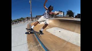 New Skatepark in Nipomo California Bowl Line [upl. by Aitsirt50]