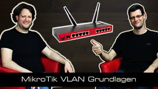 MikroTik Tutorial 16 VLAN Grundlagen deutsch [upl. by Wahl]