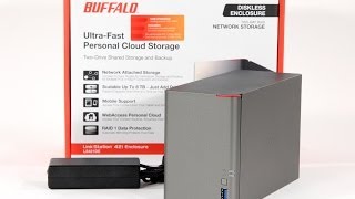 Buffalo LinkStation LS421DE  Unboxing amp First Look [upl. by Siryt]