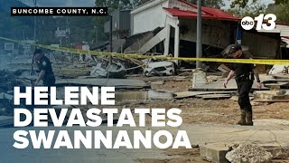 Swannanoa community devastated by flood damage after Helene [upl. by Deibel989]