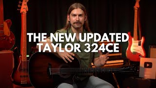 The New UPDATED Taylor 324ce  ALLMAHOGANY [upl. by Misti]