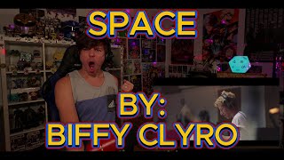 THIS WAS TOTALLY EPIC Blind reaction to Biffy Clyro  Space Orchestral Version [upl. by Ddene]