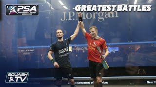 Squash Nick Matthew v Gregory Gaultier  Greatest Battles [upl. by Mordy]