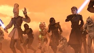 Second Battle of Geonosis  The Final Push 4K HDR  Star Wars The Clone Wars [upl. by Petua342]