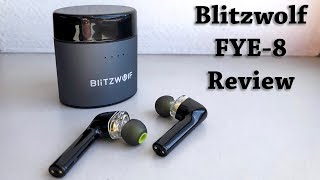 BlitzWolf BWFYE8 True Wireless Earphones  Unboxing amp Review [upl. by Ruff]