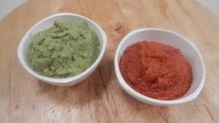 How to make Thai Red Curry and Green Curry Paste  Sanjeev Kapoor Khazana [upl. by Idnerb]