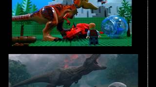 I built a DINOSAUR ESCAPE in LEGO Jurrasic Park [upl. by Burwell]