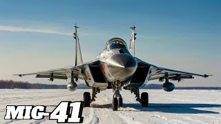 MiG41 The Hypersonic Fighter Set to Dominate the Skies [upl. by Annaiviv]