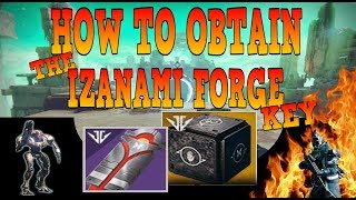 IZANAMI FORGE How to get the 3rd FORGE Key  Destiny 2 [upl. by Lechner]