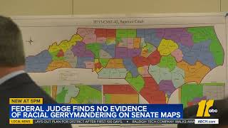 Judge denies injunction to halt use of NC Senate districts drawn by Republicans [upl. by Hara]