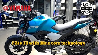 Yamaha FZ16 V3 Blue core technology 2024 model [upl. by Kirbee135]