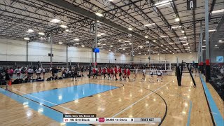 SCVA Girls 13U Entry Event 3  Vegas United 13 Black vs OAHO 13Chris [upl. by Airetal]