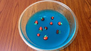 DIY Water Slime How to Make Super Jiggly Jelly Slime [upl. by Lewin]