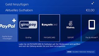 Playstation Plus mit Paysafecard Paysafekarte Psc kaufen verlängern bezahlen PS Plus Deutsch [upl. by Yarod]