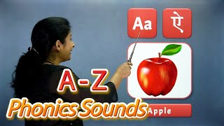 Phonics Sounds in Hindi  A to Z Alphabets with Phonics Sounds  School Learning  Pebbles Live [upl. by Aicenra748]