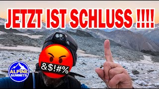 JETZT IST SCHLUSS  alpinesummits bergsteigen youtube [upl. by Aara]