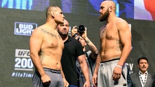 Travis Browne vs Cain Velasquez  WeighIn  UFC 200 [upl. by Notserk]