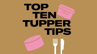 Top Ten Tupper Tips OperationTupper GrandKrust [upl. by Htide846]