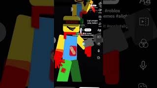 Scary noob 😱 robloxnoob roblox [upl. by Truelove]