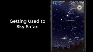 Sky Safari 6 Plus Introduction and Tutorial [upl. by Laura388]