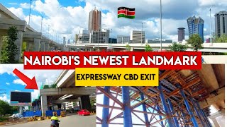 Construction Updates of Nairobi Expressway CBD Exit [upl. by Herzog]